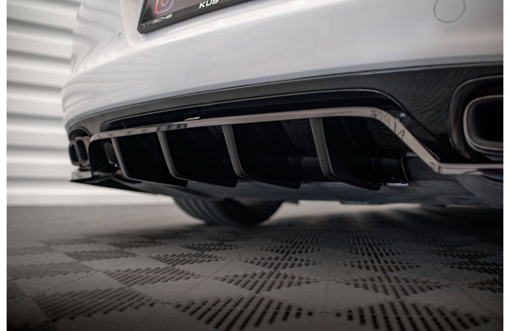 Rear Splitter (with vertical bars) Porsche Panamera Turbo 970