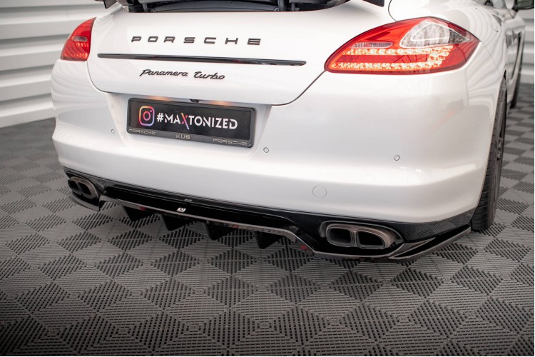 Πίσω Splitter (με κάθετες ράβδους) Porsche Panamera Turbo 970
