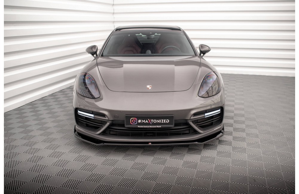 Front Splitter V.2 Porsche Panamera Turbo S E-Hybrid