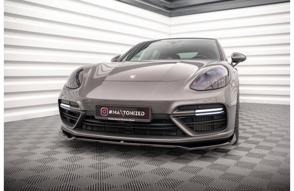 Front Splitter V.2 Porsche Panamera Turbo S E-Hybrid