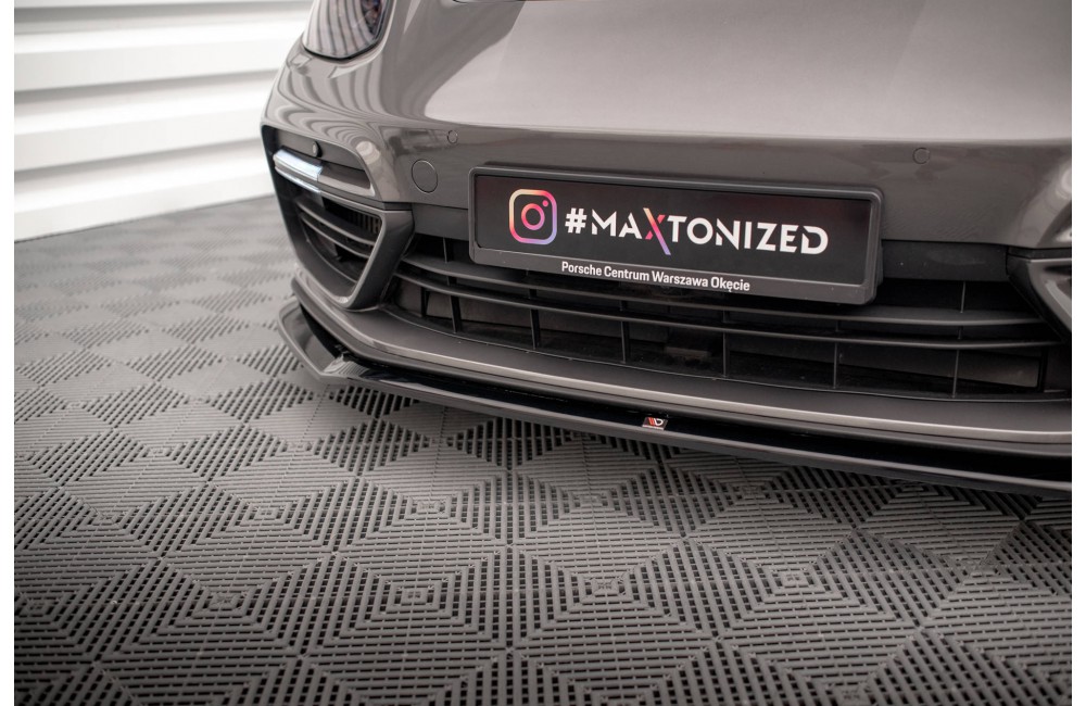 Front Splitter V.2 Porsche Panamera Turbo S E-Hybrid