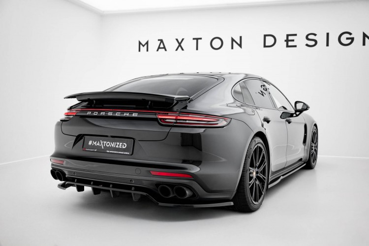 Πίσω Splitter (με κάθετες ράβδους) Porsche Panamera Turbo S E-Hybrid / Panamera E-Hybrid / Panamera 4S 971