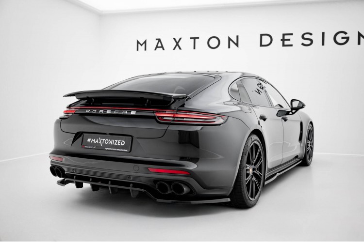 Πίσω Splitter (με κάθετες ράβδους) Porsche Panamera Turbo S E-Hybrid / Panamera E-Hybrid / Panamera 4S 971