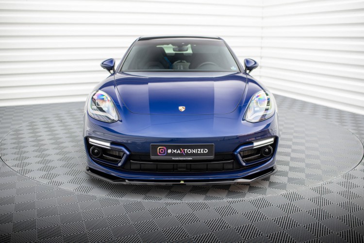 Εμπρός splitter V.1 Porsche Panamera E-Hybrid 971 facelift