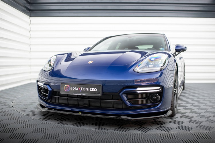 Εμπρός splitter V.1 Porsche Panamera E-Hybrid 971 facelift