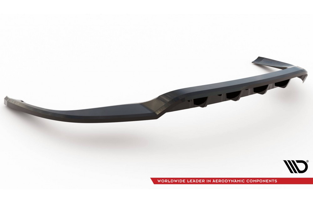 Rear Splitter (with vertical bars) Porsche Panamera E-Hybrid 971 Facelift