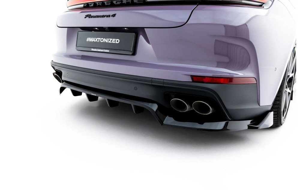 Rear Splitter (with vertical bars) Porsche Panamera 4 / 4S E-Hybrid / 4 E-Hybrid 972