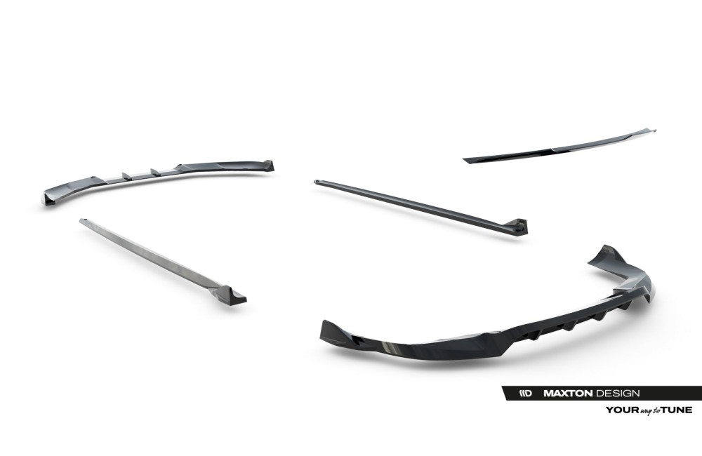 Set of Splitters Porsche Panamera 4 / 4S E-Hybrid / 4 E-Hybrid 972