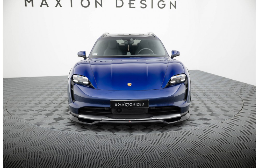 Front Splitter Porsche Taycan Cross Turismo 4S Front Splitter Porsche Taycan Cross Turismo 4S