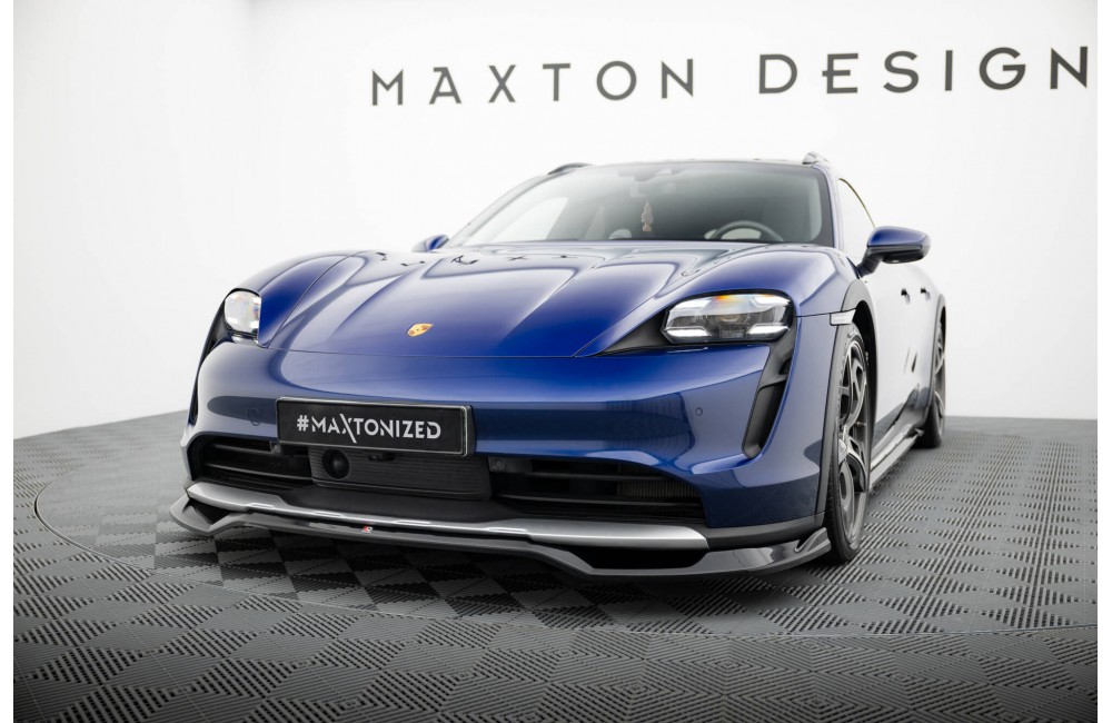 Front Splitter Porsche Taycan Cross Turismo 4S Front Splitter Porsche Taycan Cross Turismo 4S