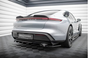 Spoiler Cap 3D Porsche Taycan Turbo S Mk1 Spoiler Cap 3D Porsche Taycan Turbo S Mk1