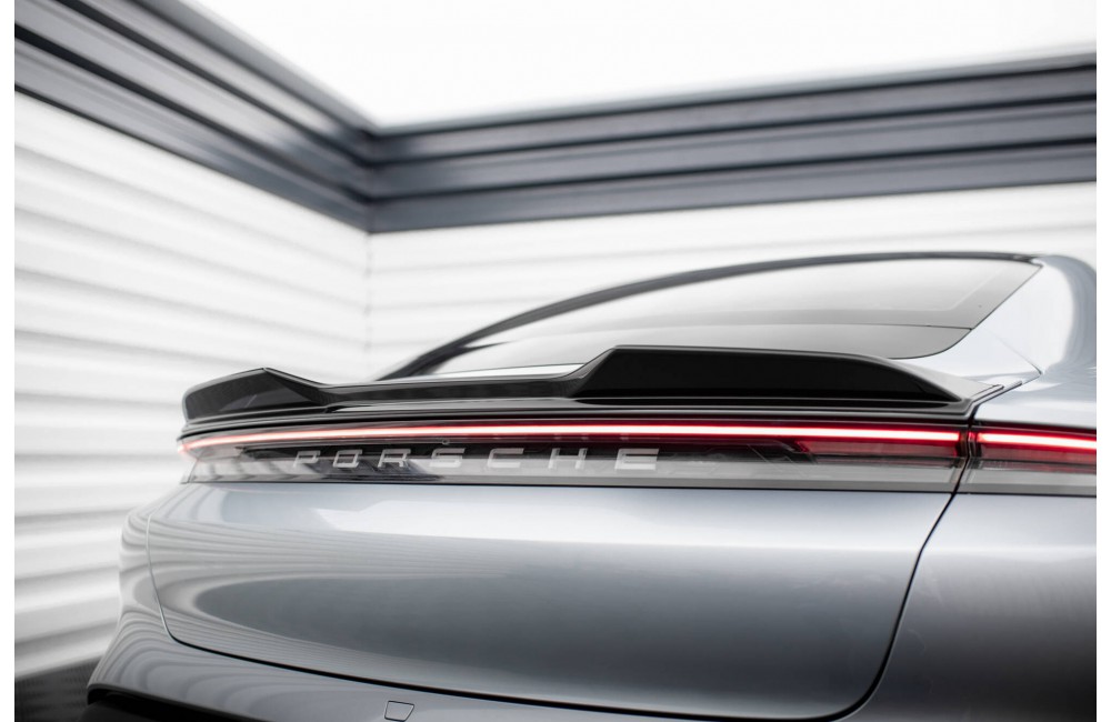 Spoiler Cap 3D Porsche Taycan Turbo S Mk1 Spoiler Cap 3D Porsche Taycan Turbo S Mk1