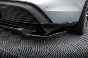 Rear Splitter (with vertical bars) Porsche Taycan / Taycan 4 / Taycan 4S / Taycan GTS Mk1