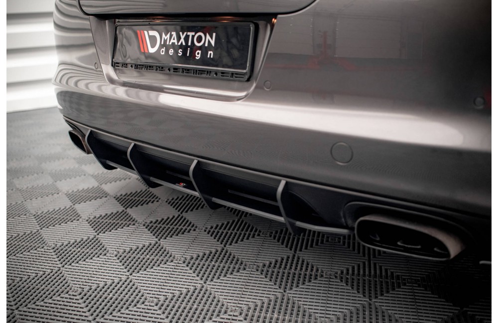 Street Pro Rear Diffuser Porsche Panamera / Panamera Diesel 970 - Black