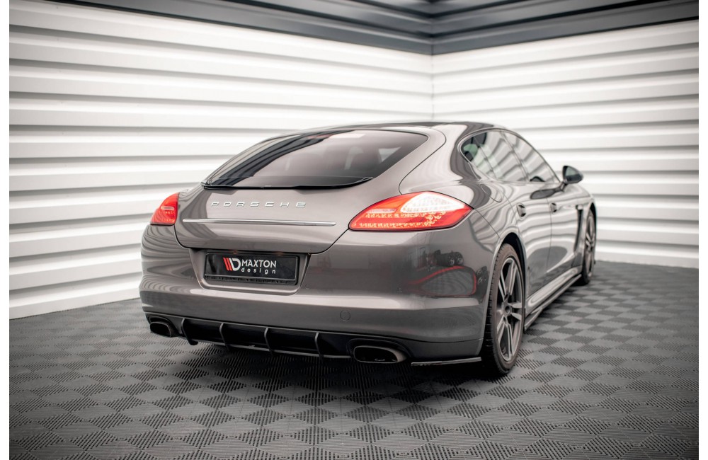 Street Pro Rear Diffuser Porsche Panamera / Panamera Diesel 970 - Black