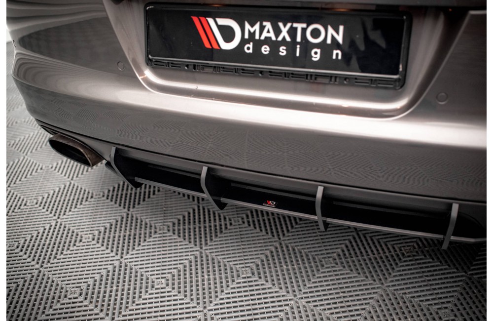 Street Pro Rear Diffuser Porsche Panamera / Panamera Diesel 970 - Black