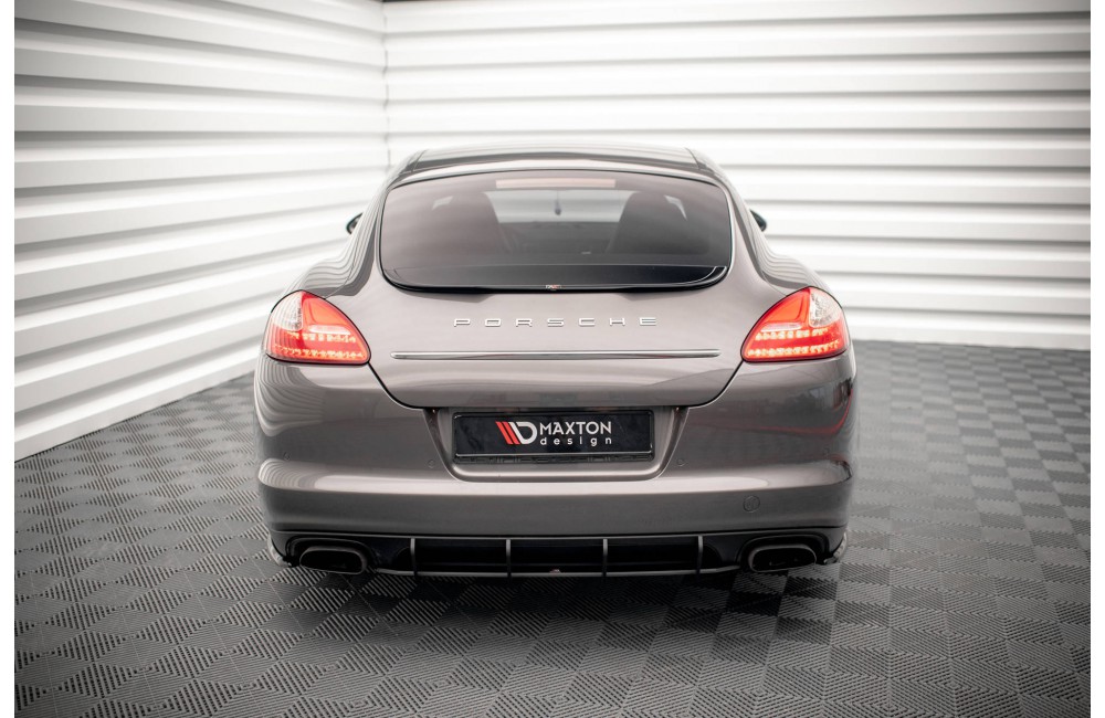 Street Pro Rear Diffuser Porsche Panamera / Panamera Diesel 970 - Black