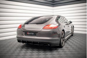 Street Pro Rear Diffuser Porsche Panamera / Panamera Diesel 970 - Black