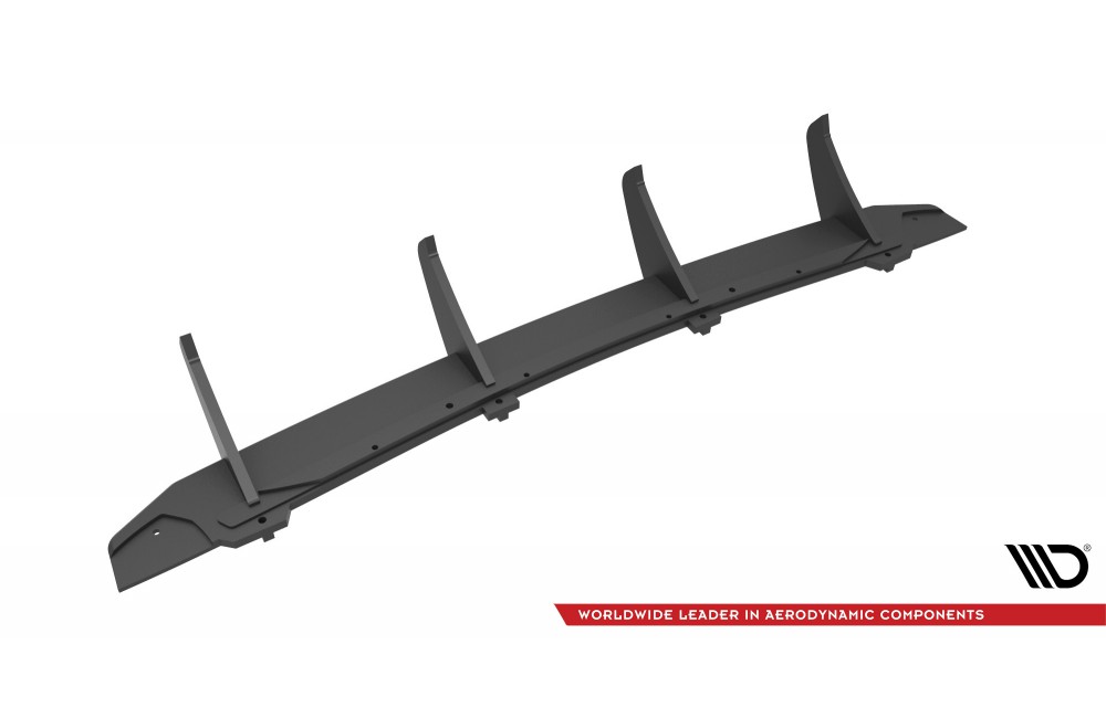 Street Pro Rear Diffuser Porsche Panamera / Panamera Diesel 970 - Black