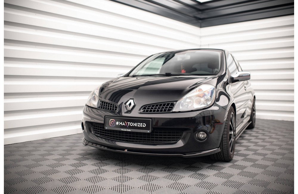 FRONT SPLITTER RENAULT CLIO III RS