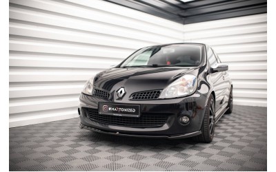 FRONT SPLITTER RENAULT CLIO III RS