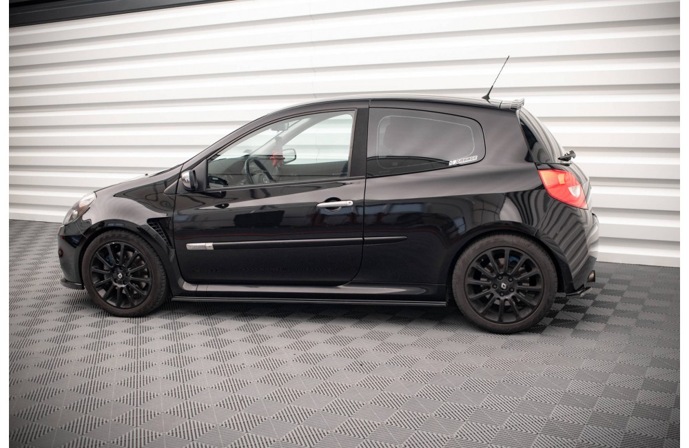 REAR SIDE SPLITTERS RENAULT CLIO III RS
