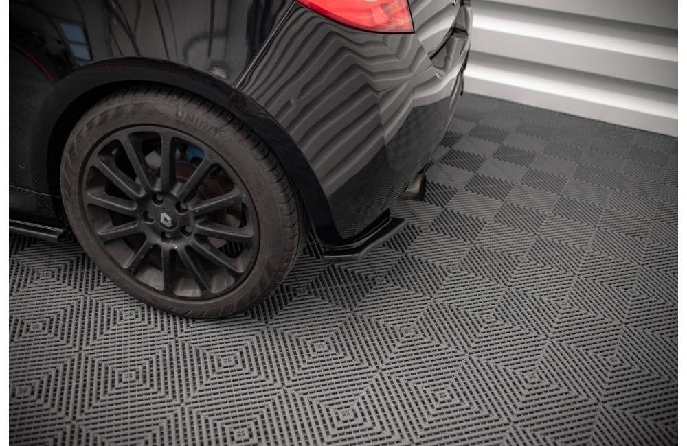REAR SIDE SPLITTERS RENAULT CLIO III RS