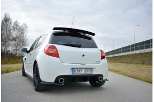 REAR SIDE SPLITTERS RENAULT CLIO MK3 RS FACELIFT