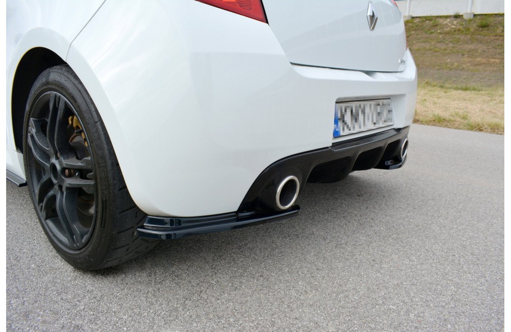 REAR SIDE SPLITTERS RENAULT CLIO MK3 RS FACELIFT