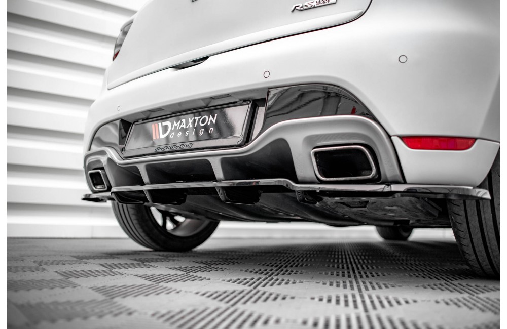 Rear Splitter (with vertical bars) Renault Clio RS Mk4