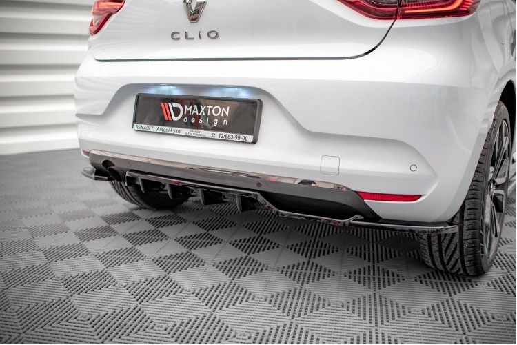 Πίσω Splitter (με κάθετους στύλους) Renault Clio Mk5