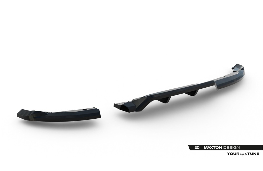 Rear Splitter (with vertical bars) Renault Clio Mk5 Facelift