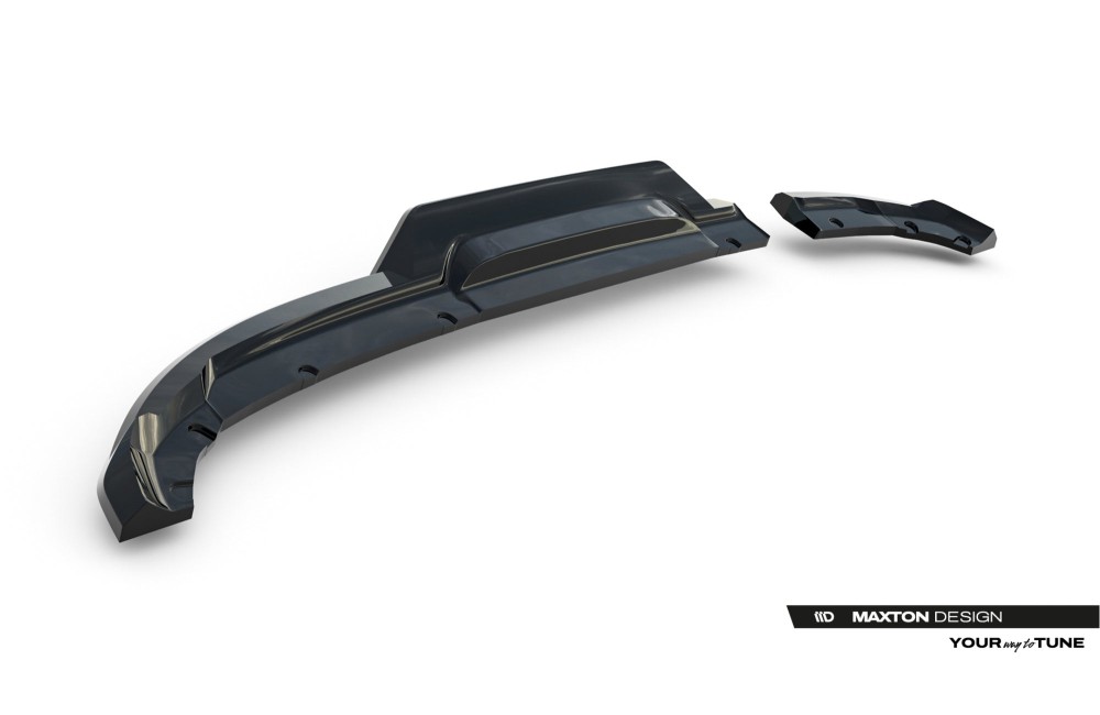 Rear Splitter (with vertical bars) Renault Clio Mk5 Facelift