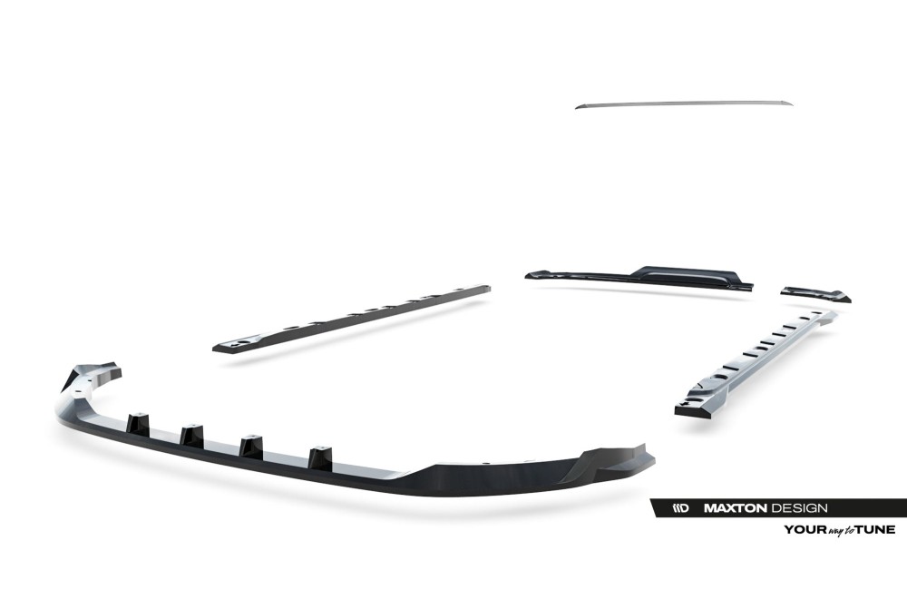 Set of Splitters Renault Clio Mk5 Facelift
