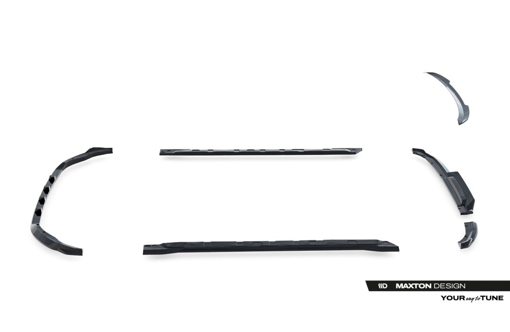 Set of Splitters Renault Clio Mk5 Facelift