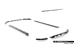 Set of Splitters Renault Clio Mk5 Facelift