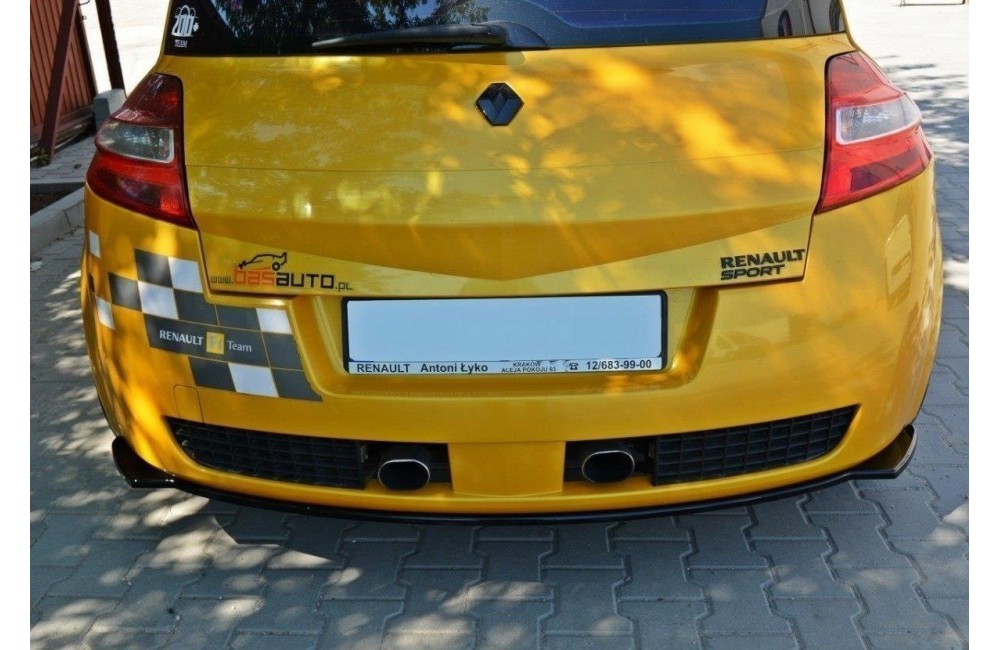 REAR SPLITTER RENAULT MEGANE II RS