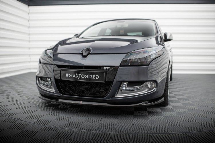 Μπροστινός splitter V.2 Renault Megane GT Mk3 Facelift