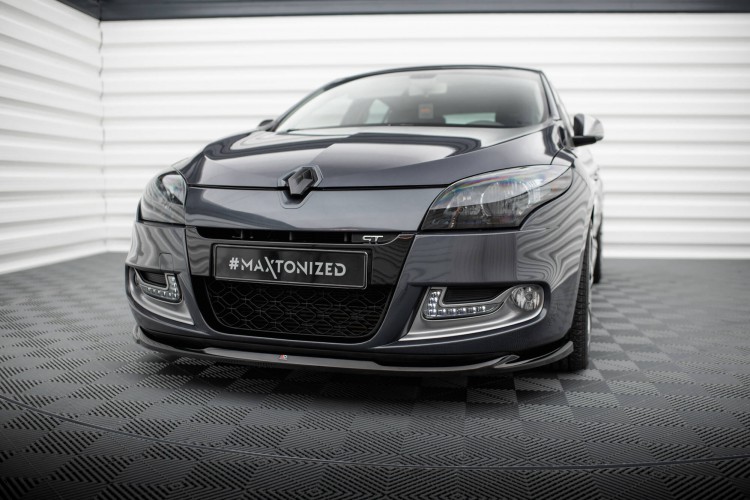 Μπροστινός splitter V.2 Renault Megane GT Mk3 Facelift