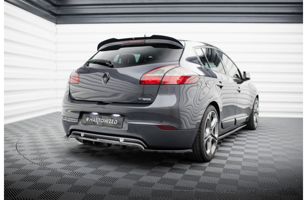 Rear Splitter (with vertical bars) Renault Megane GT MK3 Facelift