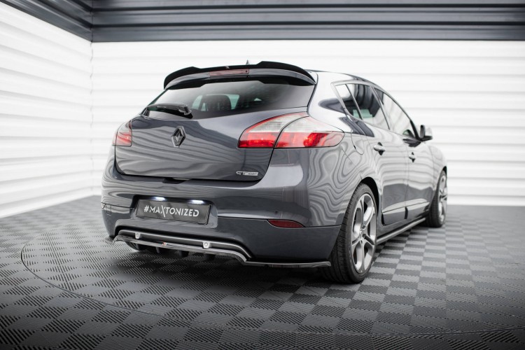Πίσω splitter (με κατακόρυφες ράβδους) Renault Megane GT MK3 Facelift