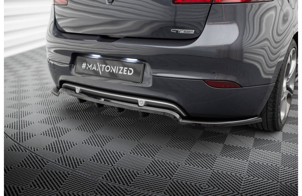Rear Splitter (with vertical bars) Renault Megane GT MK3 Facelift
