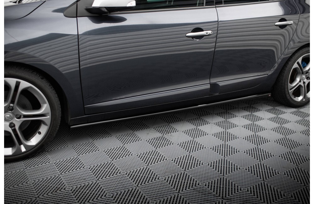 Side Skirts Diffusers Renault Megane GT MK3 Facelift