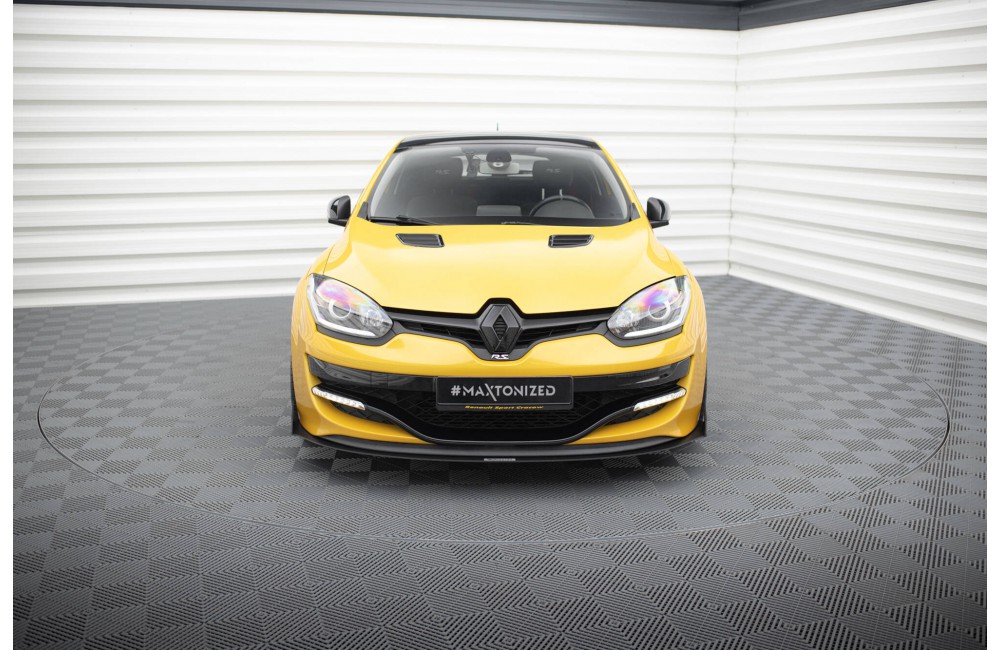 FRONT RACING SPLITTER RENAULT MEGANE MK3 RS FRONT RACING SPLITTER RENAULT MEGANE MK3 RS