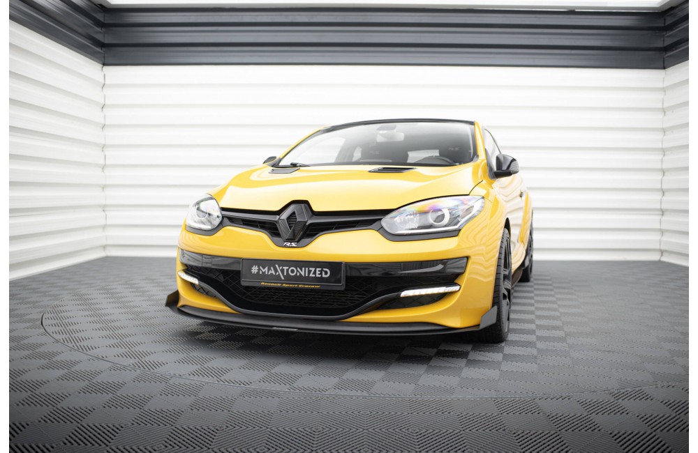 FRONT RACING SPLITTER RENAULT MEGANE MK3 RS FRONT RACING SPLITTER RENAULT MEGANE MK3 RS