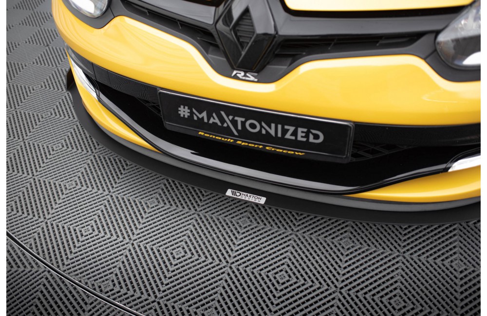 FRONT RACING SPLITTER RENAULT MEGANE MK3 RS FRONT RACING SPLITTER RENAULT MEGANE MK3 RS
