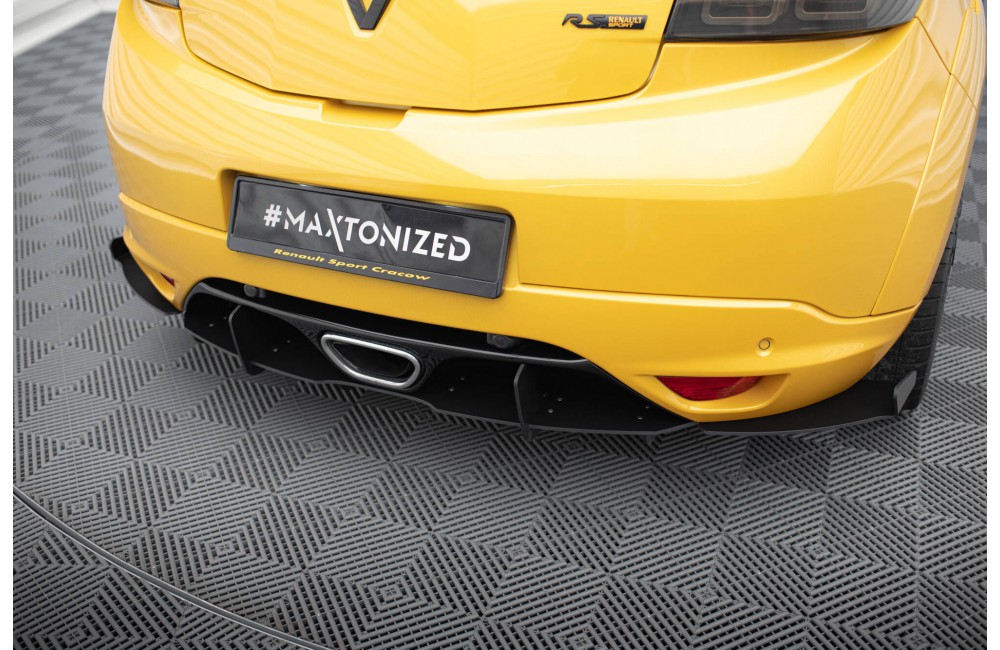 REAR SIDE SPLITTERS RENAULT MEGANE MK3 RS