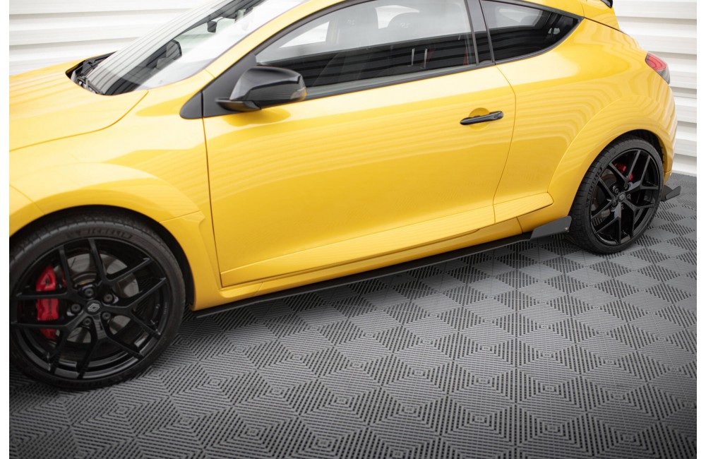 RACING SIDE SKIRTS DIFFUSERS RENAULT MEGANE MK3 RS