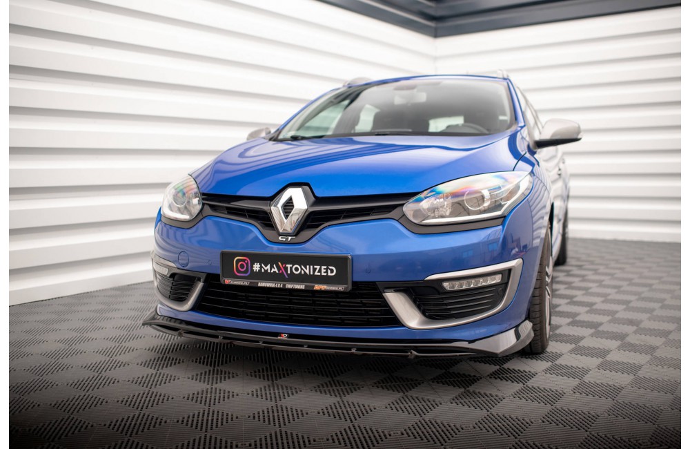 Front Splitter Renault Megane GT Line Grandtour Mk3 Facelift