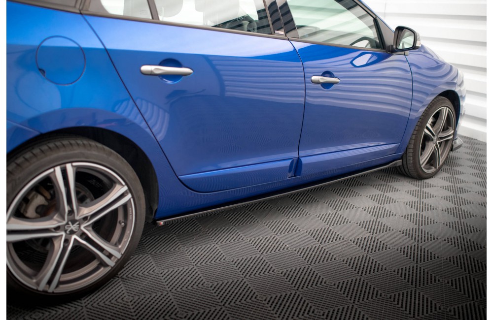 Side Skirts Diffusers Renault Megane GT Line Grandtour Mk3 Facelift